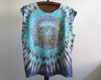Vintage 90s Michael Mike Dubois Not Fade Away 1993 Tie Dye