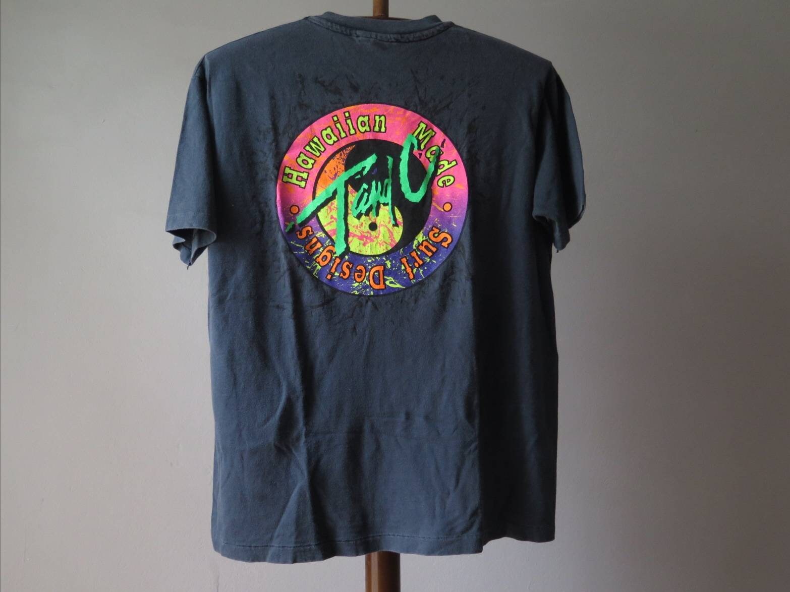 Vintage T\u0026C Surf Design Hawaii T Shirt 