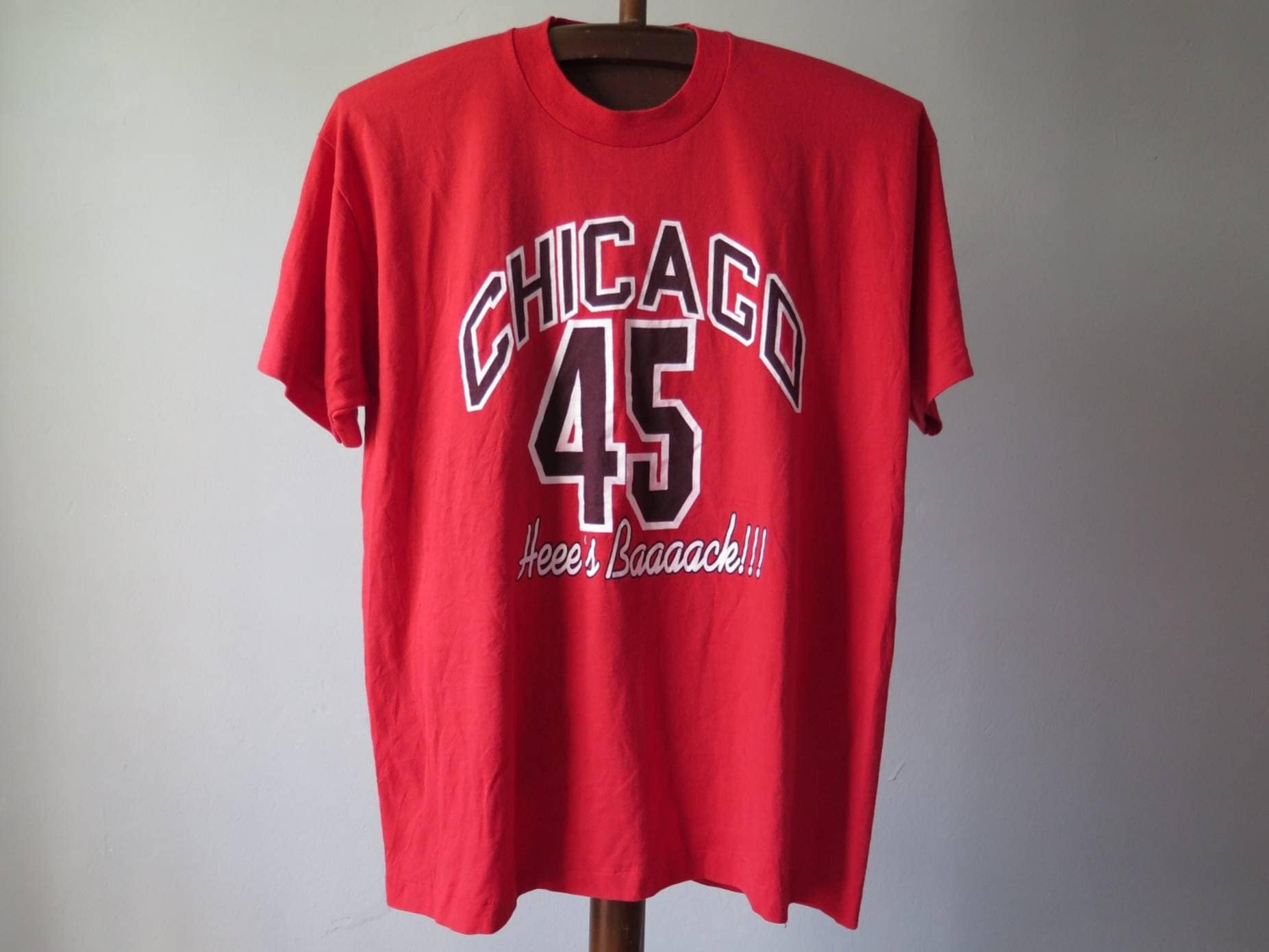 ビンテージ マイケル ジョーダン Tシャツ 45 ジョーダン ヒーズ バック  