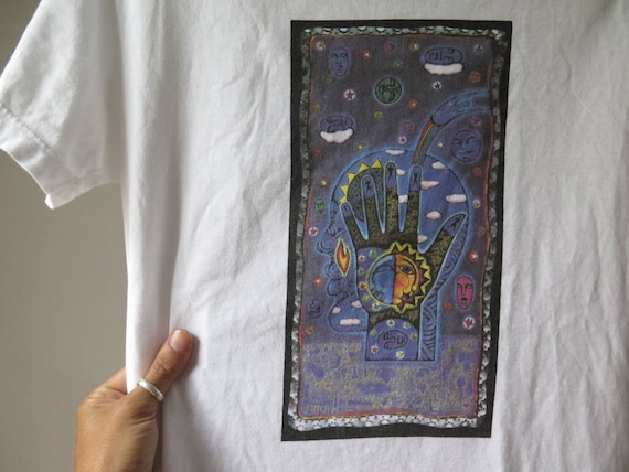 art tshirt hippie art tshirt sun moon tshirt hippi