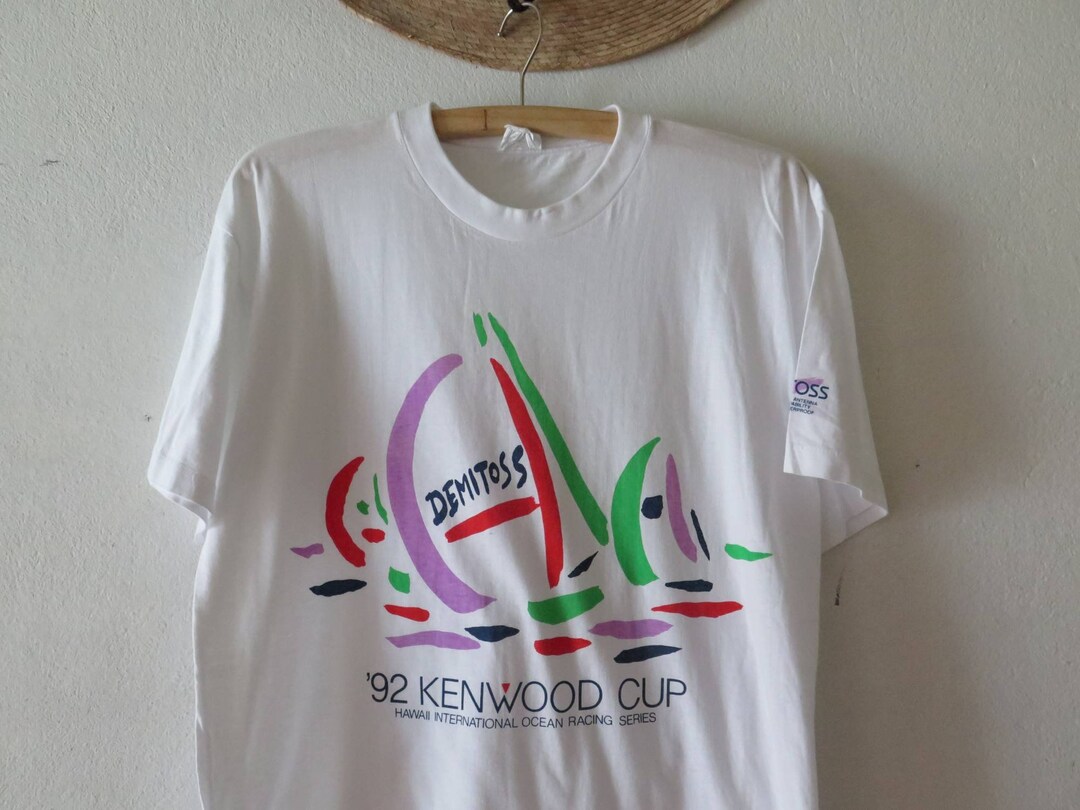 90年代ヴィンテージケンウッドカップTシャツ：ハワイオーシャン 