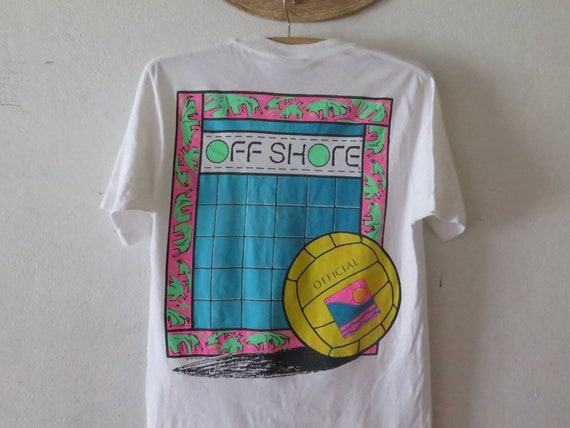 vintage offshore surf tshirt 80s vintage surf tshi