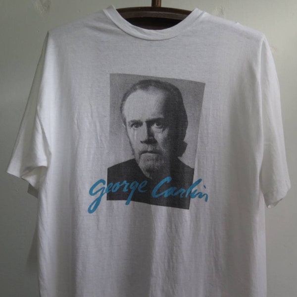 Vintage George Carlin T Shirt 90s George Carlin Tee Comedian Schauspieler When The Going Gets Tough The Tough The Tough The Tough Get fucXX Rare 90s Tee