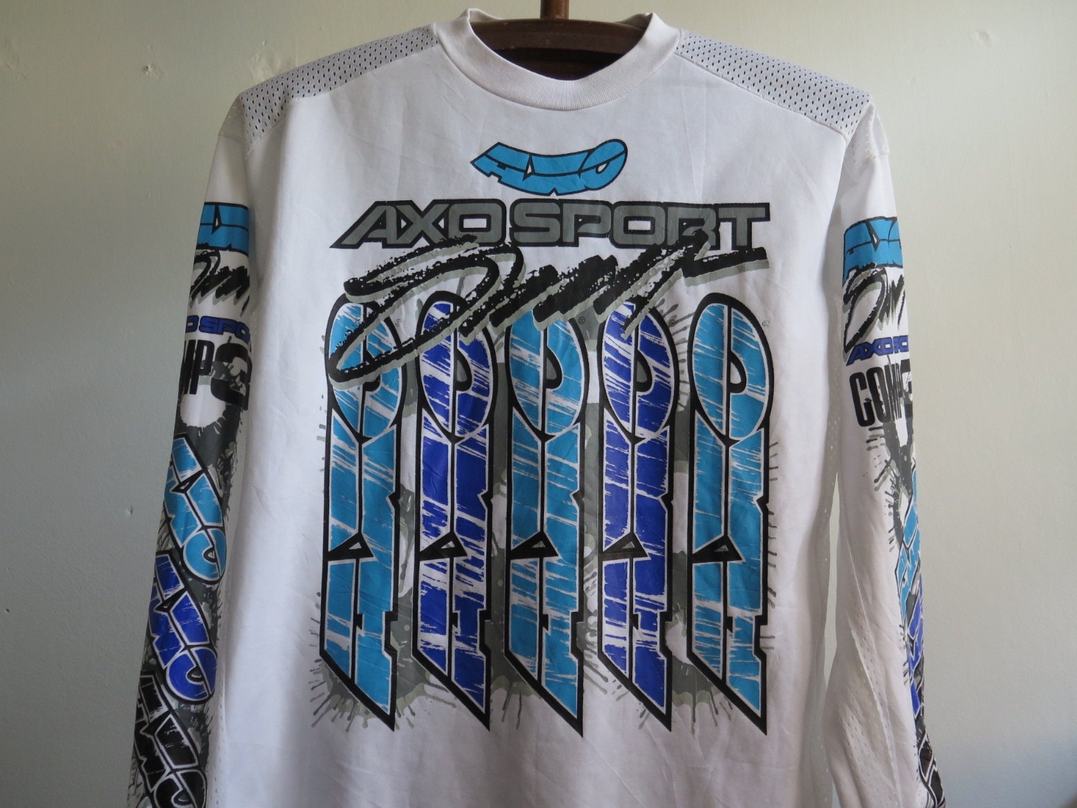 ヴィンテージ AXO スポーツ レーシング シャツ 90 年代
