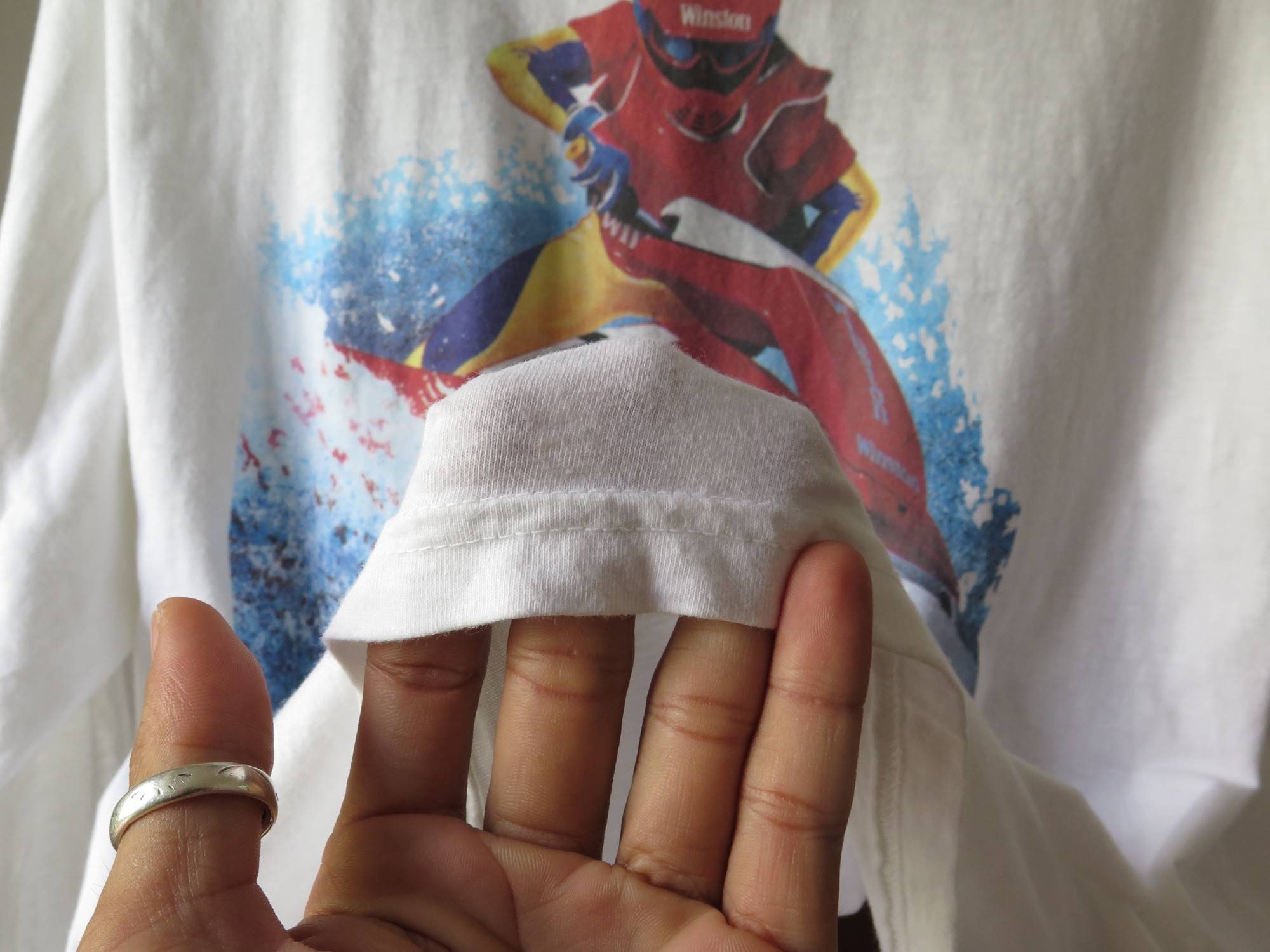 Vintage Winston Tshirt Winston Jet Ski Team Palau Sant Jordi Vintage Winston Tshirt Winston Jet Ski Team Palau Sant Jordi