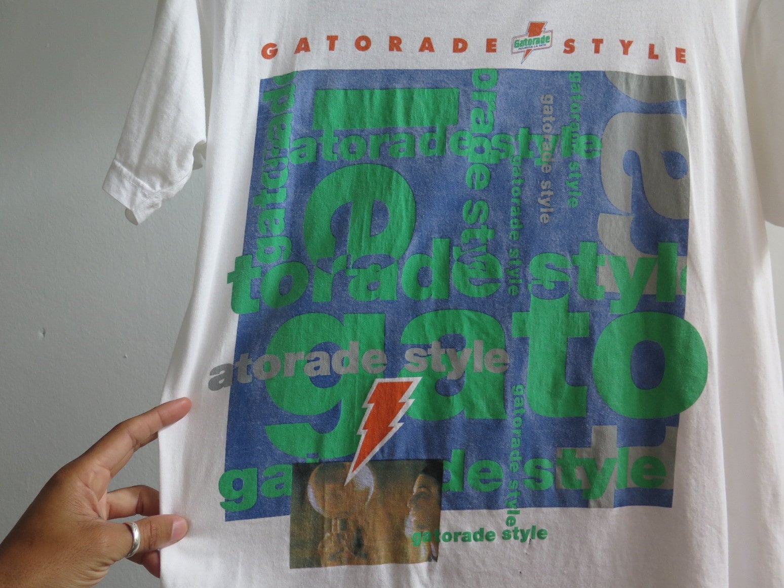 貴重◎ 80〜90's vintage Gatorade Tshirt usa Gatorade T-Shirt Mens Large. Vintage 90s Parody 