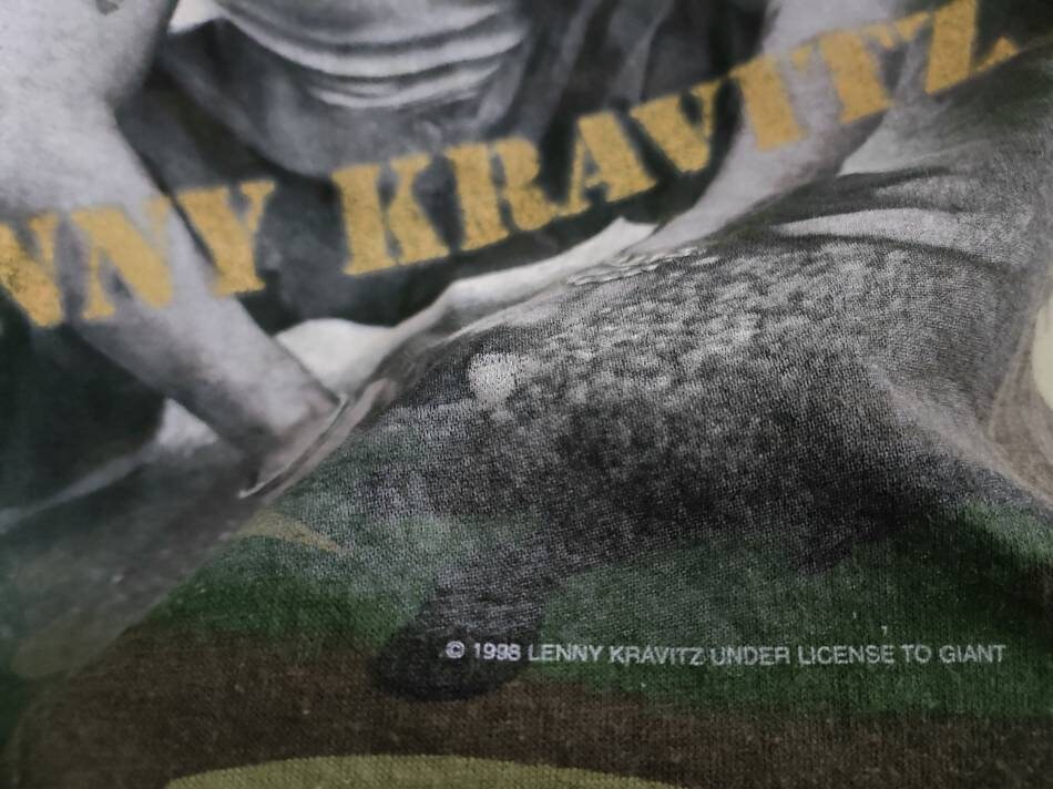 Lenny Kravitz ￼WORLD TOUR 1998 Tシャツ Vintage Lenny