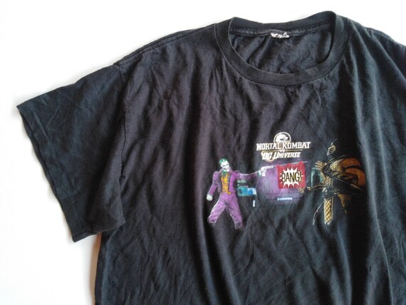 vintage mortal kombat vs dc universse tshirt vinta
