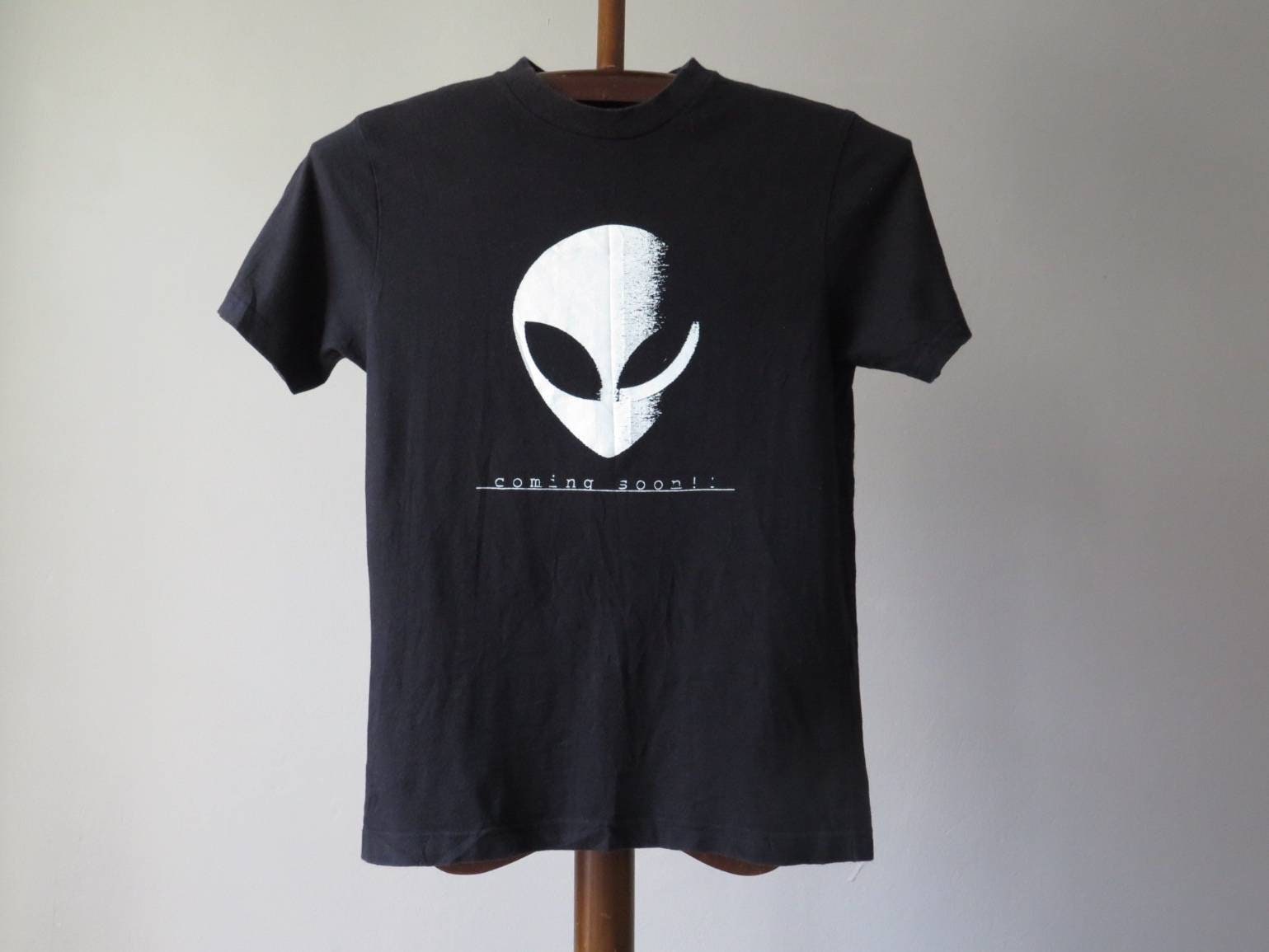 Vintage Beschwa Tshirt Vintage Alien Tshirt 90s Fashion Rave