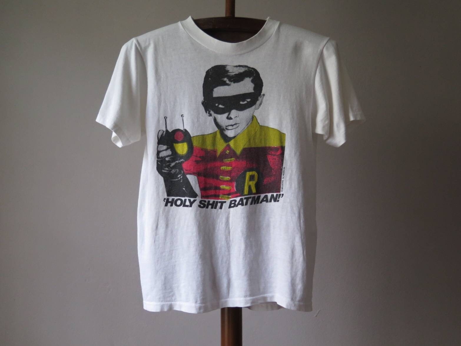 Vintage Robin T Shirt Holy Shit Batman 80s Robin T Shirt - Etsy Australia