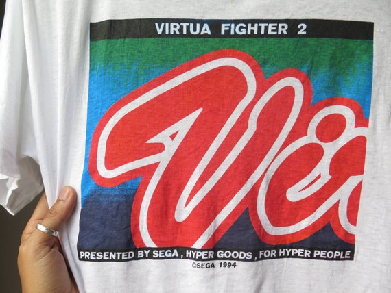 vintage virtua fighter 2 tshirt vintage video game
