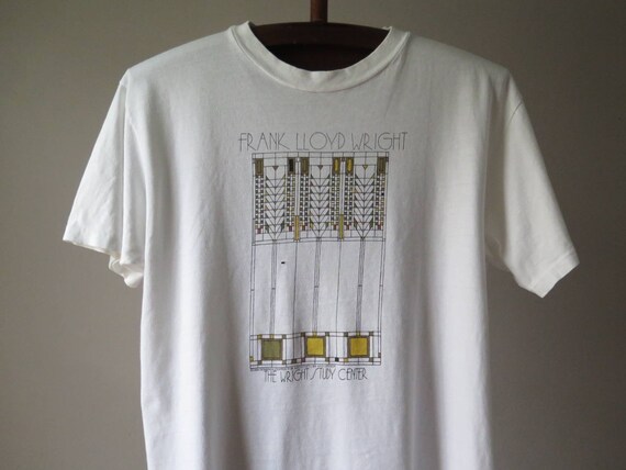 vintage frank lloyd wright tshirt the wright study
