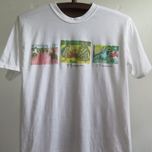 Vintage Paul Gauguin T Shirt Paul Gauguin Iron Print On 90s Gildan Gauguin Artwork Tee 90s Artist Painting Impressionism Rare Art Tee