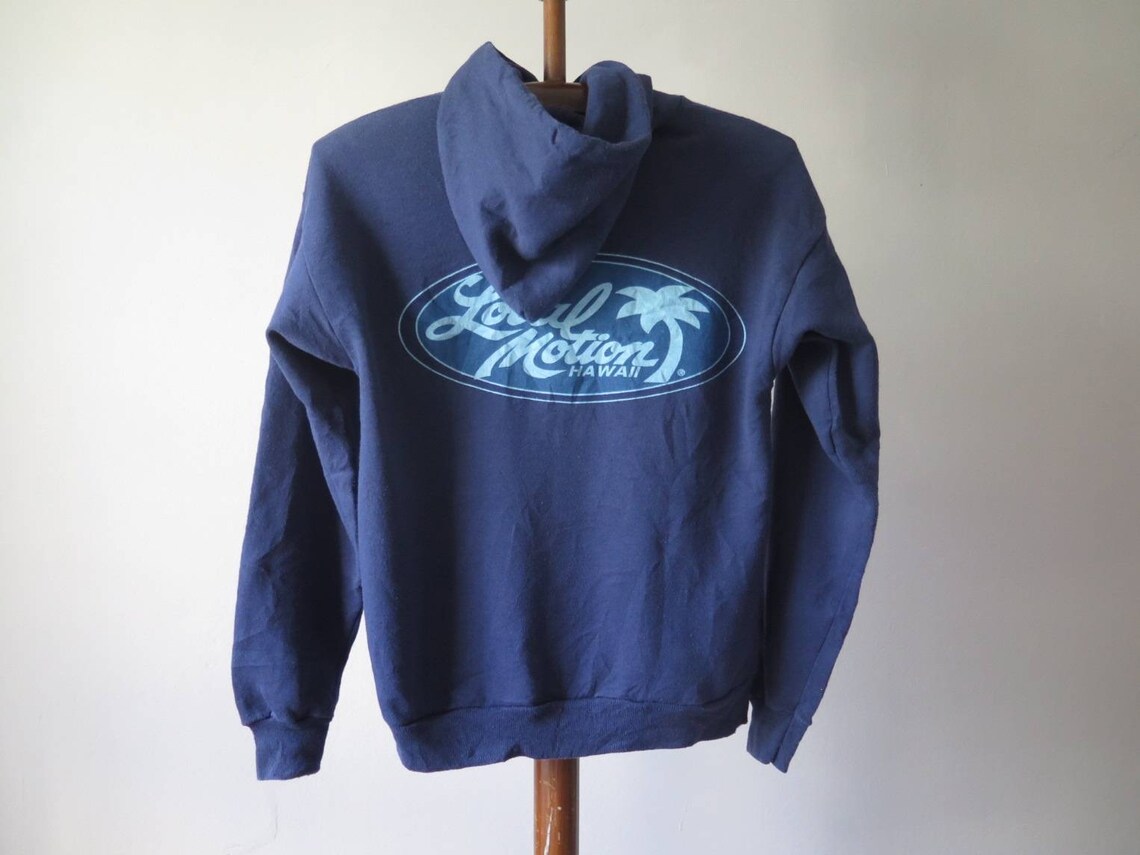 Vintage Local Motion Hawaii Hoodie Sweater Vintage Surf Wear Etsy