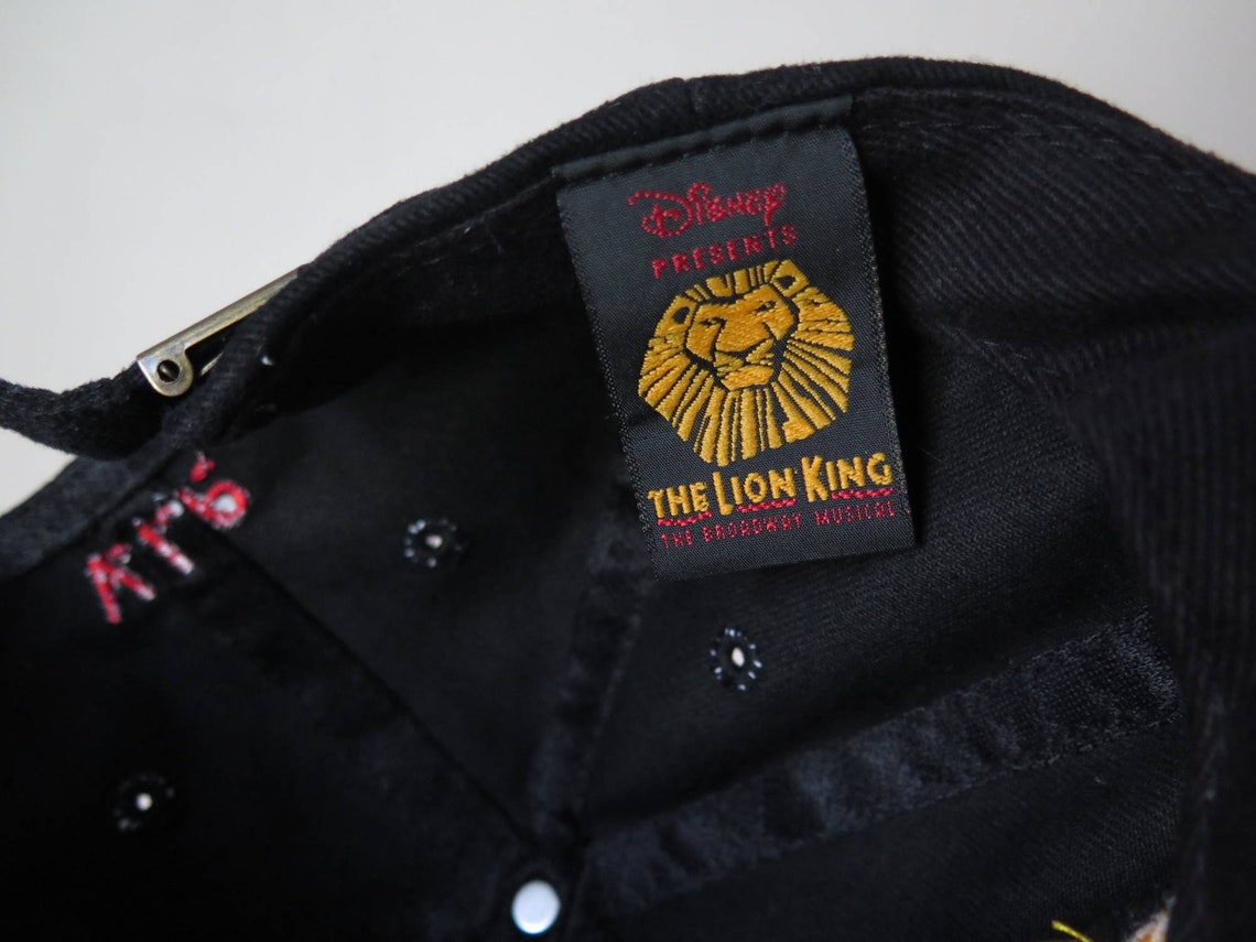 Vintage the Lion King Hat Disney Cartoon Hat Vintage Disney Etsy