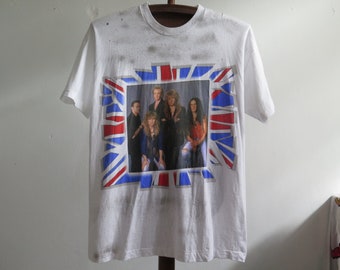 Vintage 1993 Def Leppard T-shirt: the 7 Day Weekend Tour, Single