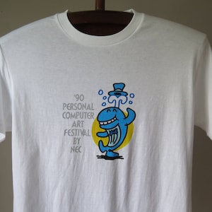 1990 Personal Computer Art Festival by NEC vintage tee Japanese technology digital art graphic IT computer 90s vintage t-shirt