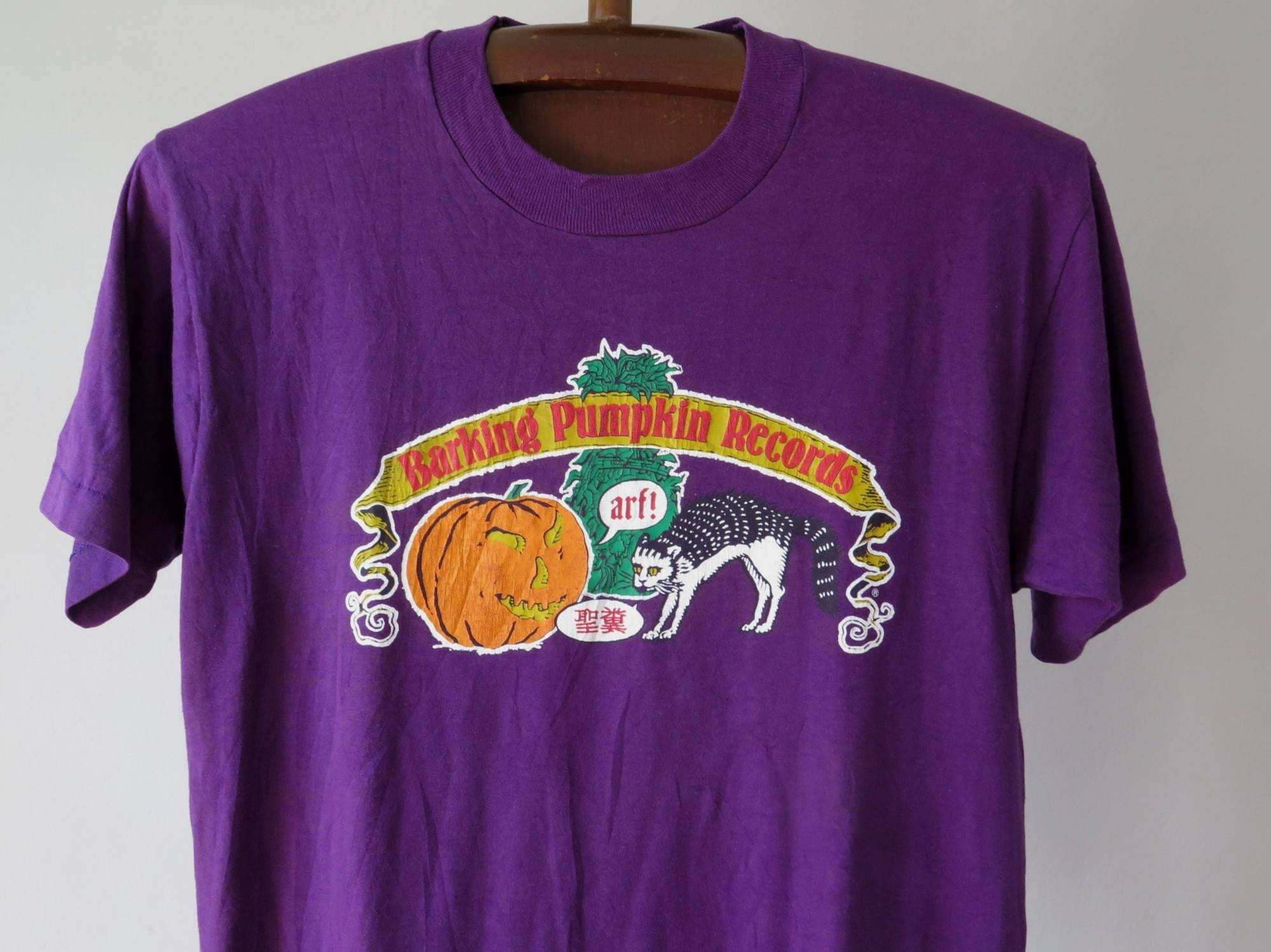 ヴィンテージ バーキング パンプキン レコード Tシャツ 独立 ヴィンテージ バーキング パンプキン レコード Tシャツ 独立