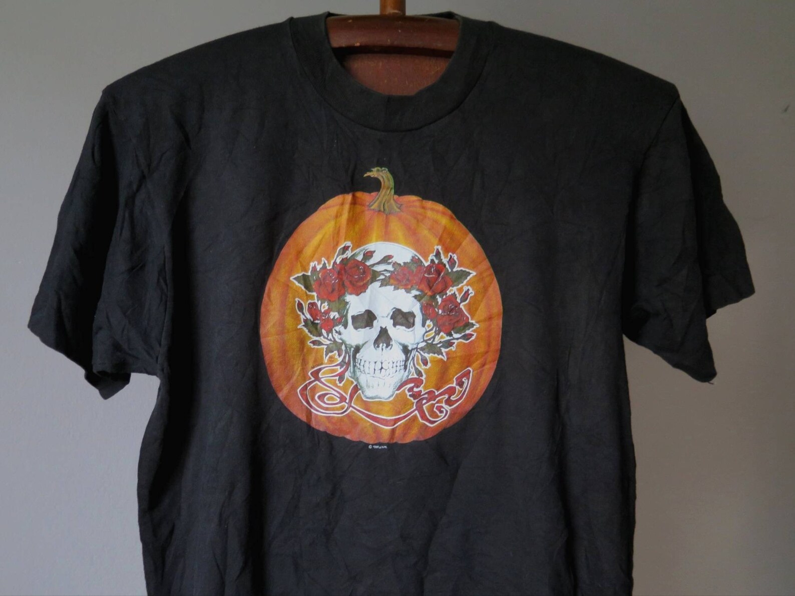 Vintage grateful dead t shirt grateful dead Halloween pumpkin Etsy