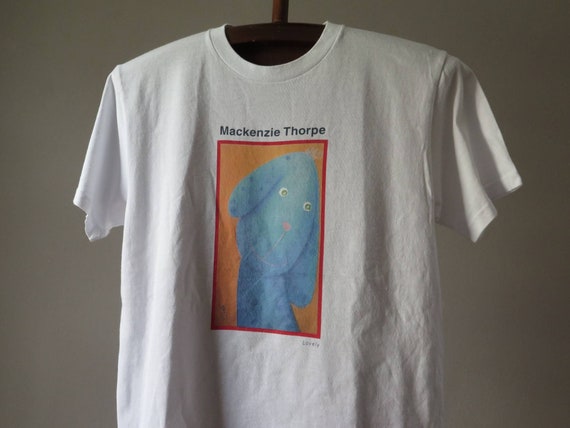 vintage mackenzie thorpe tshirt vintage artist tsh