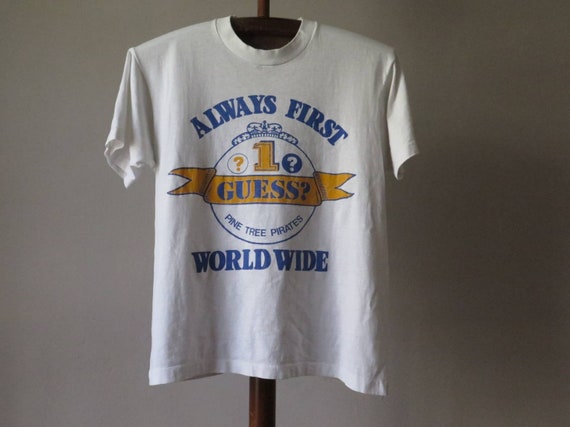 Guess T Shirt 80s 90s Clothing Georges Marciano - Etsy UK