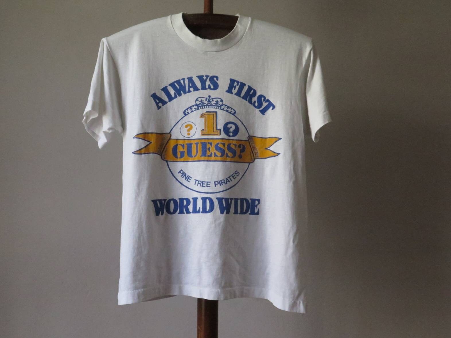 Vintage Guess T Shirt 80s 90s Guess 
