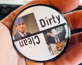 The Office Dishwasher Magnet, Michael Scott, Prison Mike, Office, Magnet, Kitchen Magnet