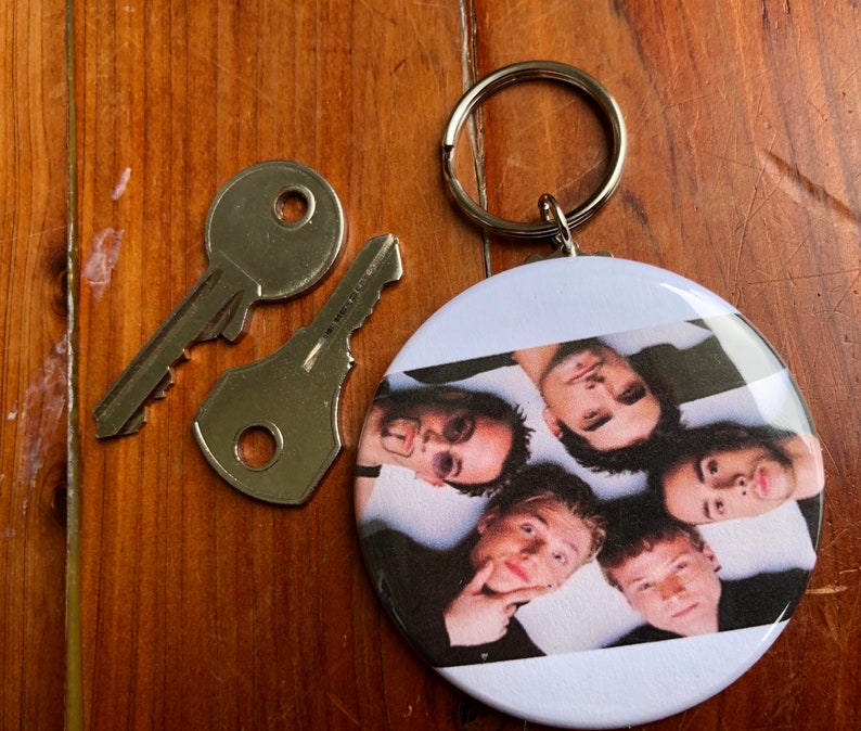 Backstreet Boys Keychain, Backstreet Boys, Backstreet Boys Keychains, Keychain, Keychains, Backstreet Boys Magnet, Backstreet Boys Button image 2