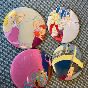 Cinderella Drink Coasters, Coasters, Princess Coasters, Cinderella, Princess, Bar Coasters, Drink Coasters