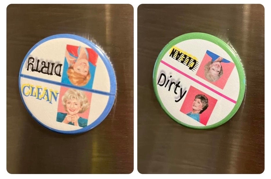 Golden Girls Dishwasher Magnet, Golden Girls, Blanche Devereaux, Rose Nyland, The Golden Girls, Magnet, Kitchen Magnet