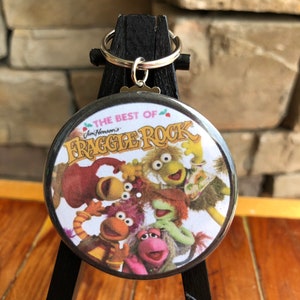 Fraggle Rock Keychain, Jim Henson Keychain, Keychains, Keychain, Jim Henson, Fraggle Rock