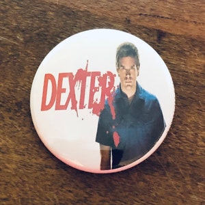 Dexter Button, Dexter Magnet, Dexter Keychain, Dexter the tv show, Dexter