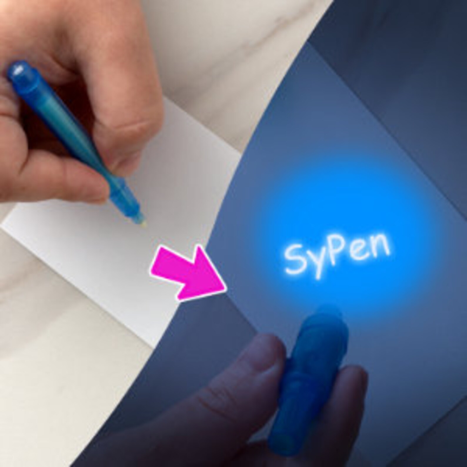 Invisible Disappearing Ink Pen Marker Secret spy Message Etsy