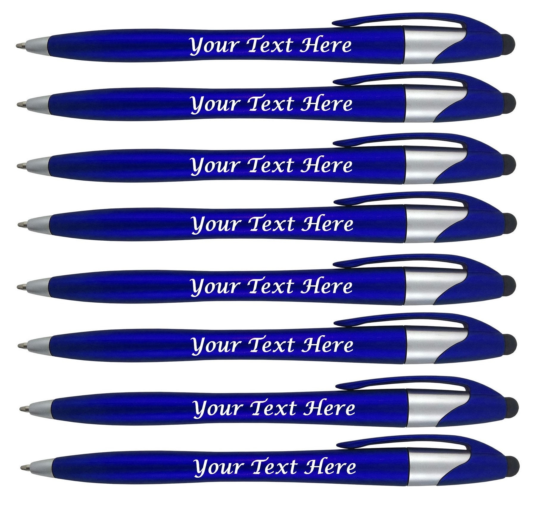 Personalized Business Pens Bulk Custom Text Order Marketing Etsy