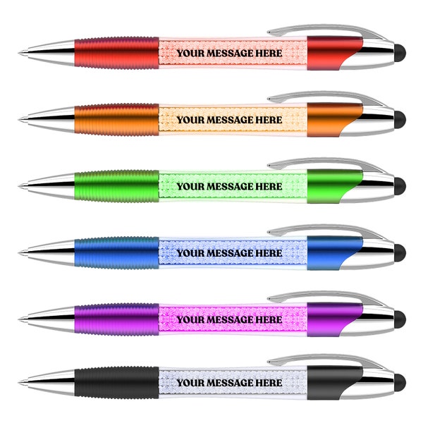 Light up Logo Pens Etsy