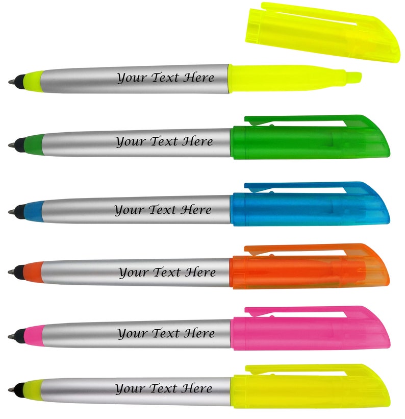 Personalized Business Pens Highlighters Stylus for Etsy