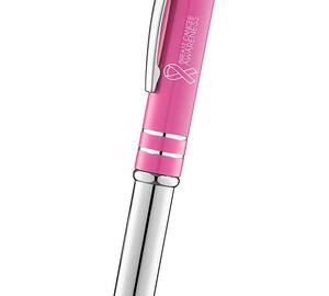 50 Stylos à Bille Rose Ruban - Stylos De Sensibilisation Au Cancer Du Sein - Cadeau Femme, Fille, Bureau