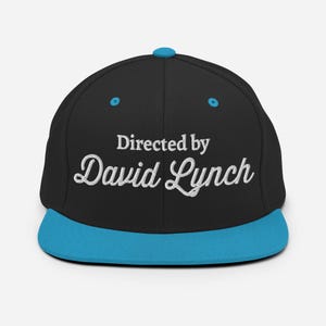 David Lynch Embroidered Hat | Director Cap | Cinema Lovers Gift | Arthouse lovers Snapback Cap, Lynch Tribute Gift