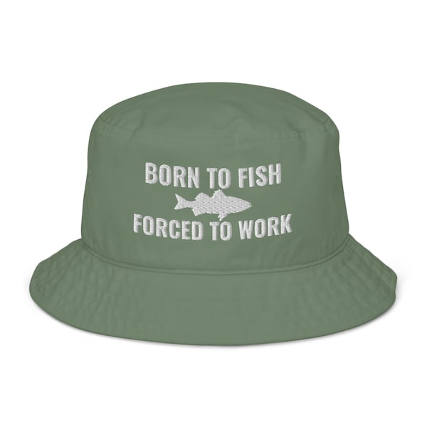 Fishing Bucket Hat Etsy