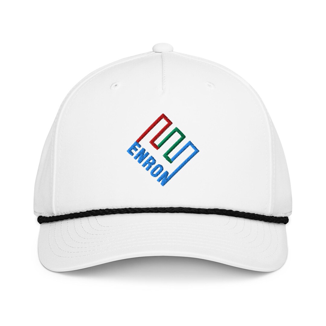 Enron Risk Management Hat ENRON Embroidered Hat | ENRON Hat | Enron Accounting Merch | Enron Gift ...