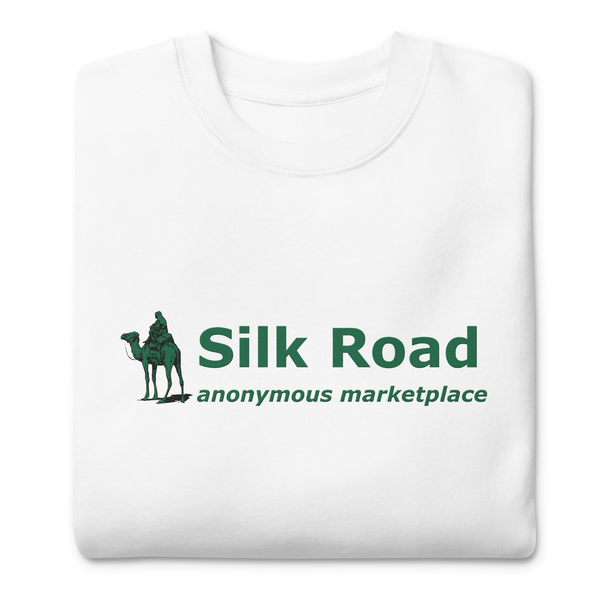 Silk Road Anonymous Marketplace Bitcoin Embroidered Unisex Premium  Sweatshirt - Etsy
