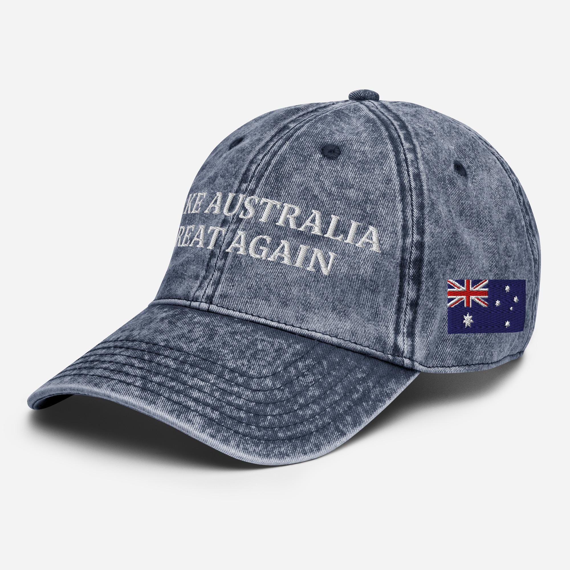 Bonnet Beanie Design Avec Emblème Australien Et Drapeau - Beachfield - Neuf Sans étiquettes