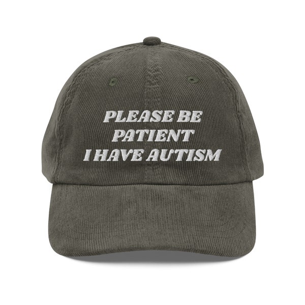 Please Be Patient I Have Autism Hat - Etsy