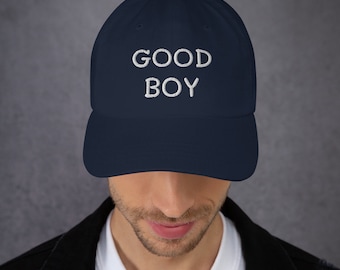 Good Boy Embroidered Cap - Etsy