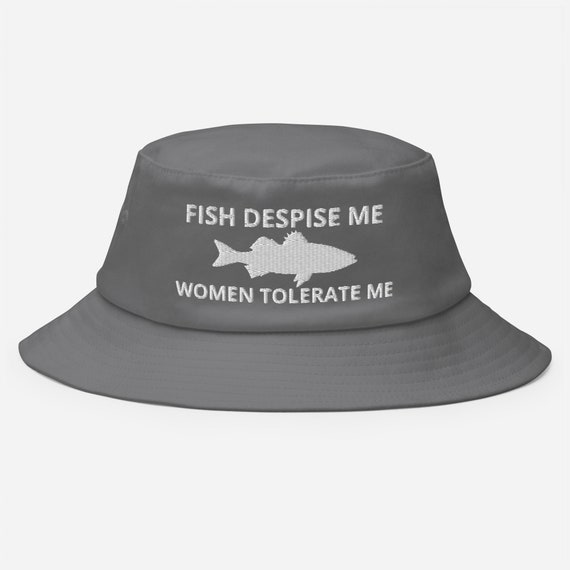 Buy Fish Despise Me Women Tolerate Me Embroidered Gift for Fishing