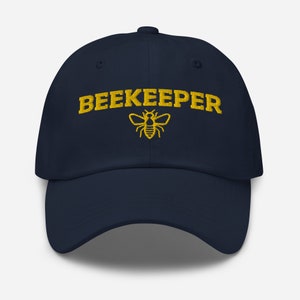 Imker geborduurde papa hoed, Save The Bees hoed, bijenteelt Baseball Cap, imker cadeau, honingbij minnaar cadeau, bijenhouder geborduurde pet
