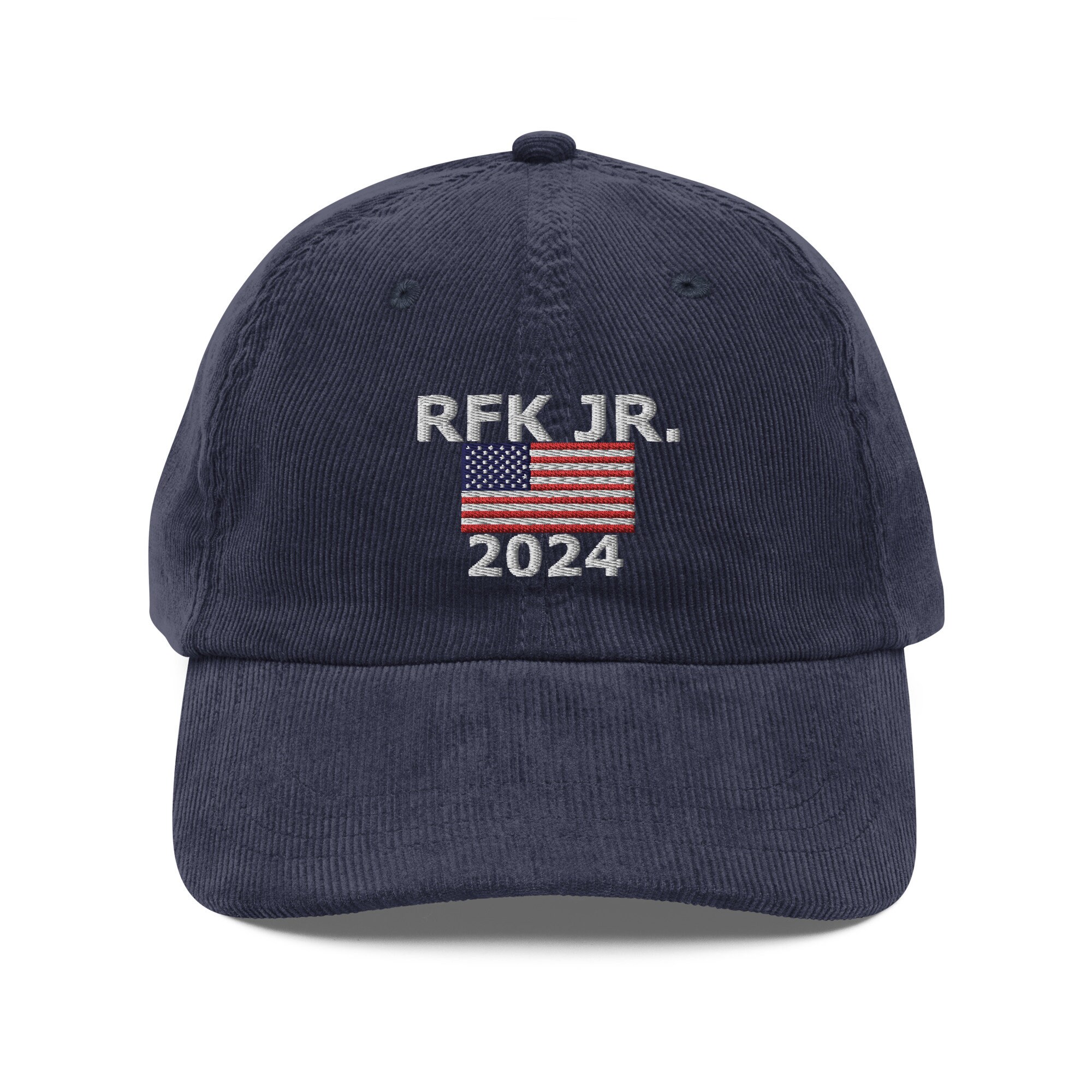 Kennedy 2024 Hat, Robert F Kennedy for President Embroidered Cap, Kennedy for America, Kennedy Family, 2024 Election Vintage Corduroy Cap