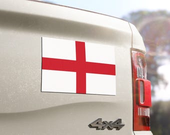 England Flag Car Magnet: Saint George's Cross, Patriotic Decor