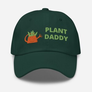 Plant Daddy Dad Hat - Plant Lovers Gift Hat Embroidered Design Cap Hat, Gift For Dad, Gift For Retire, Retirement Gift Dad Hat