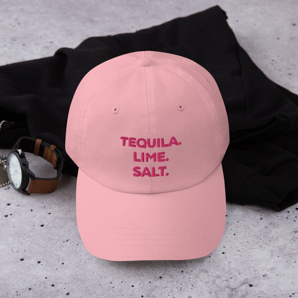 Tequila Salt Lime 3D Embroidered Cap — Mesh Back Flat Bill Hat, Adjustable Snapback, Fun Drinking Theme Hat - View #10
